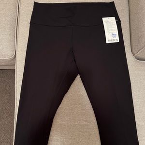Lululemon Wunder Under HR Tight, Black, size 14